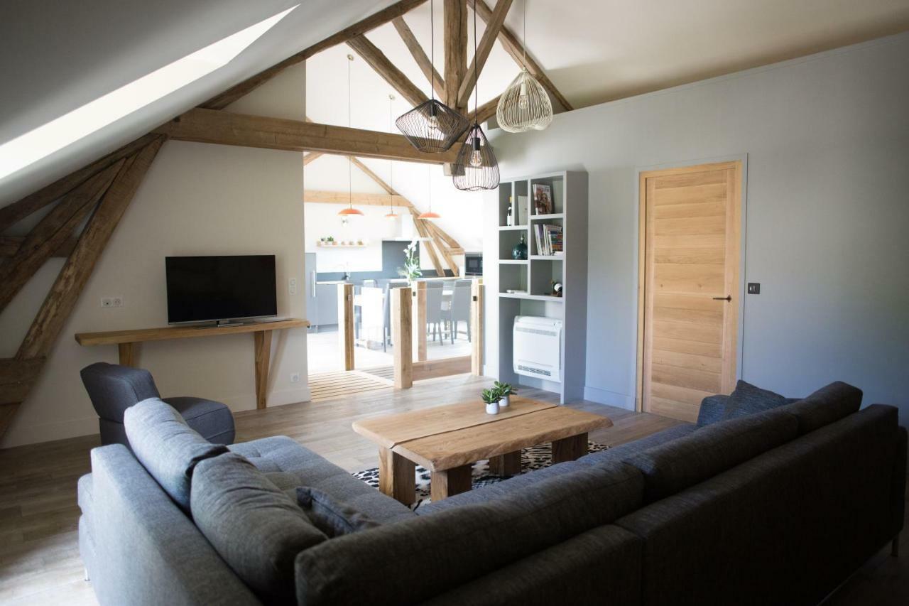 Apartmán La Grange Aux Ecureuils Levernois Exteriér fotografie