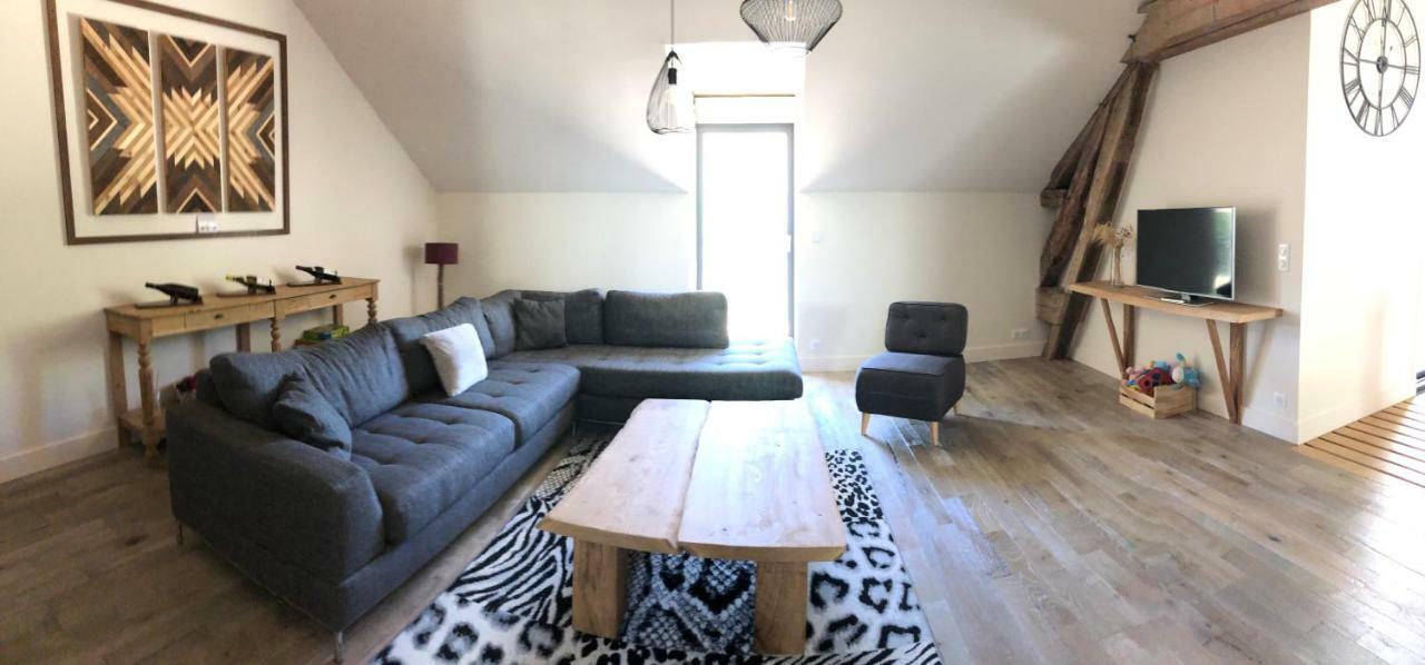 Apartmán La Grange Aux Ecureuils Levernois Exteriér fotografie